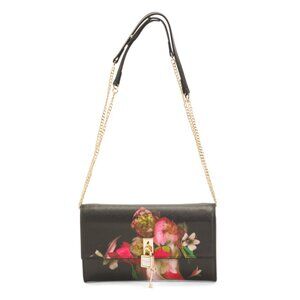 TED BAKER Black Multi Leather Cyra Shoulder Bag
